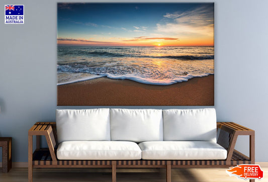 Sea Sunset Scenery Photograph Print 100% Australian Made