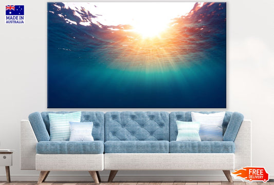 Sea Sunset Scenery Photograph Print 100% Australian Made