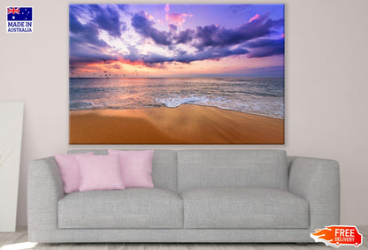 Sea Sunset Scenery Photograph Print 100% Australian Made