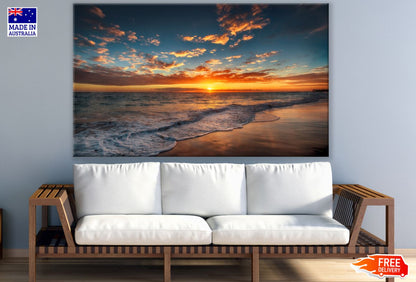 Sea Sunset Scenery Photograph Print 100% Australian Made
