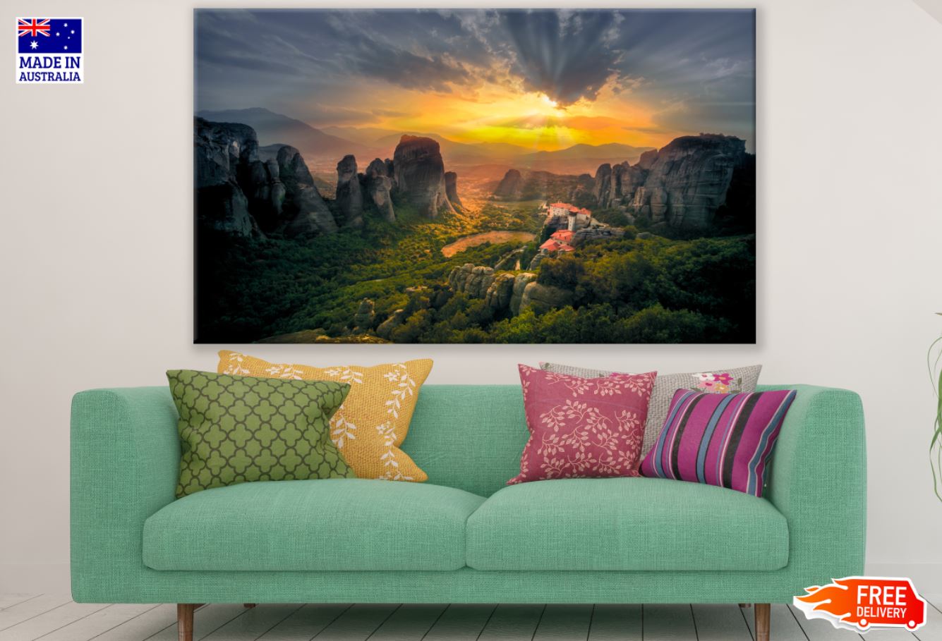 Nature Sunset Scenery Photograph Print 100% Australian Made
