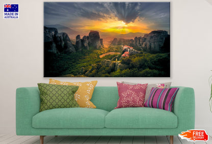 Nature Sunset Scenery Photograph Print 100% Australian Made
