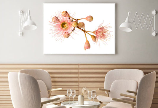 Pink Flowers Closeup Photograph Home Decor Premium Quality Poster Print Choose Your Sizes