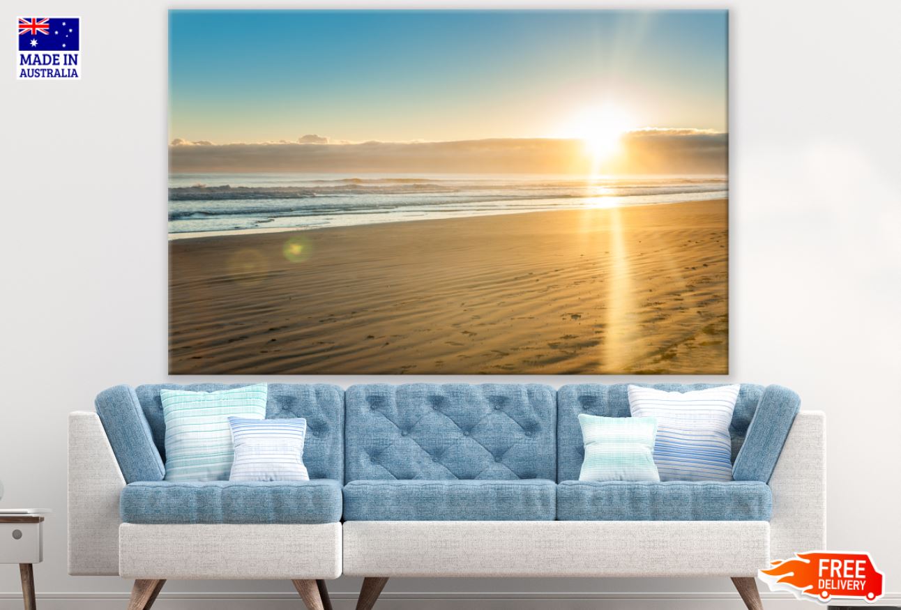Sea Sunset Scenery Photograph Print 100% Australian Made