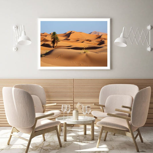 Desert Scenery Photograph Home Decor Premium Quality Poster Print Choose Your Sizes