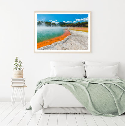 Sea Shore & Mist Photograph Home Decor Premium Quality Poster Print Choose Your Sizes