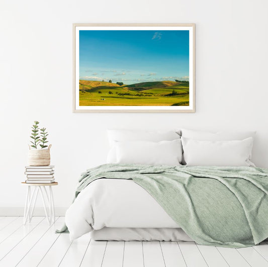 Meadow Scenery Photograph Home Decor Premium Quality Poster Print Choose Your Sizes