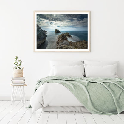 Stunning Sea Scenery Photograph Home Decor Premium Quality Poster Print Choose Your Sizes