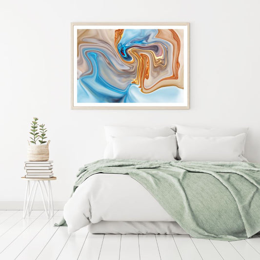 Colorful Abstract Fractal Design Home Decor Premium Quality Poster Print Choose Your Sizes