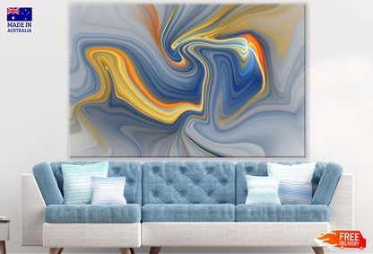 Colorful Abstract Fractal Design Print 100% Australian Made