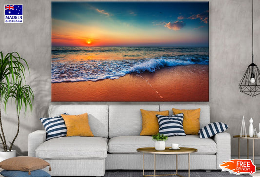 Sea Sunset Scenery Photograph Print 100% Australian Made