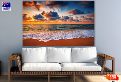 Sea Sunset Scenery Photograph Print 100% Australian Made