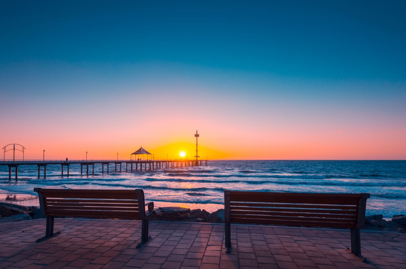 Sea Sunset Scenery Photograph Print 100% Australian Made