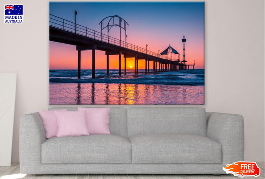 Sea Sunset Scenery Photograph Print 100% Australian Made