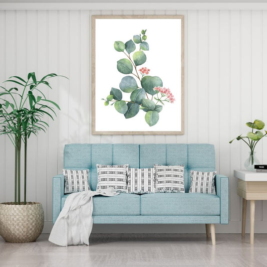 Flower Plant Watercolor Painting Home Decor Premium Quality Poster Print Choose Your Sizes