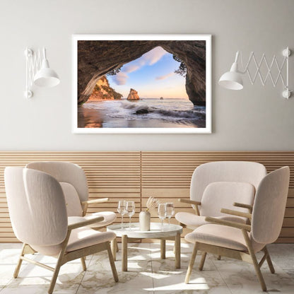 Sea Cave Scenery Photograph Home Decor Premium Quality Poster Print Choose Your Sizes