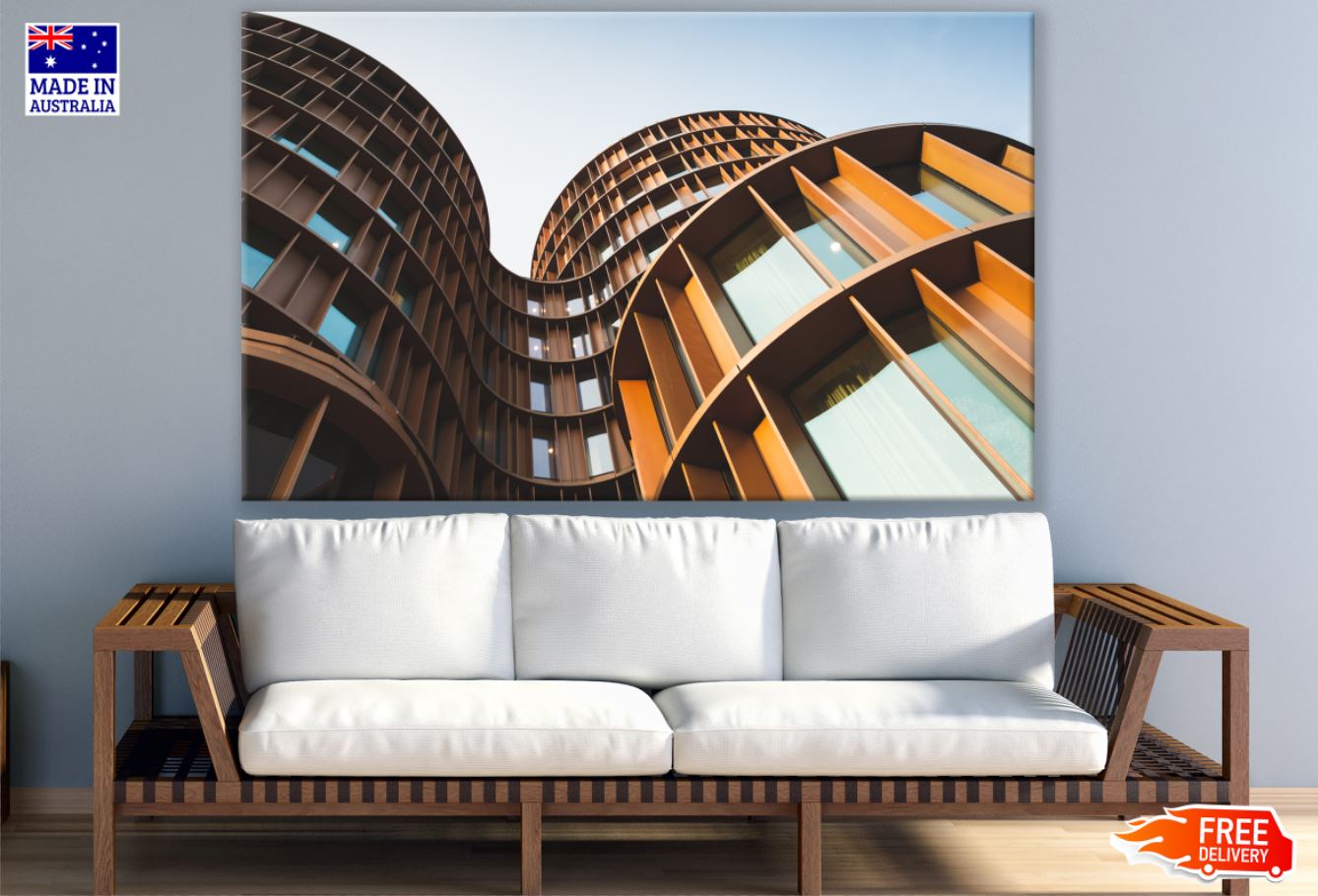 Amazing Building Closeup View Print 100% Australian Made