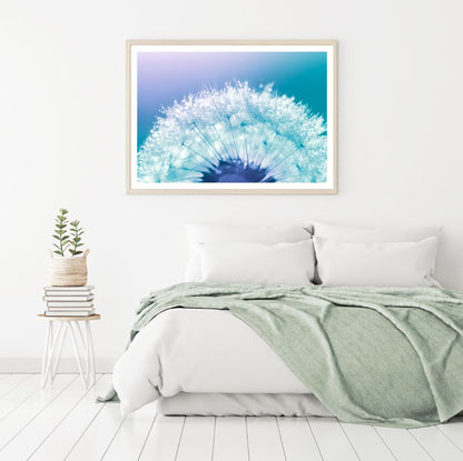 Dandelion Flowers with WaterDrops Home Decor Premium Quality Poster Print Choose Your Sizes