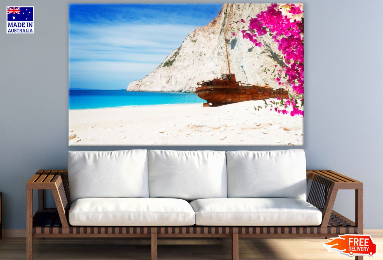 Cliff & Sea Scenery Photograph Print 100% Australian Made