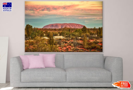 Rock Mountain & Valley Photograph Print 100% Australian Made
