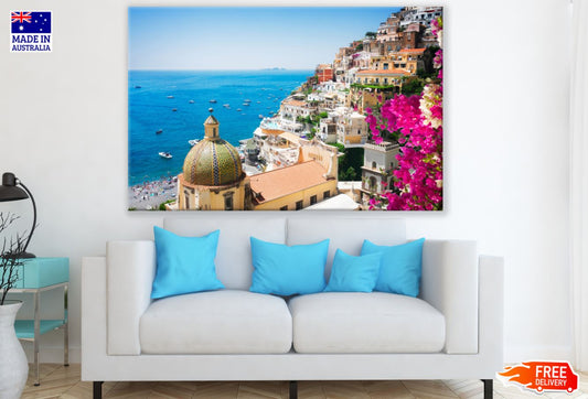 City & Sea Scenery Photograph Print 100% Australian Made