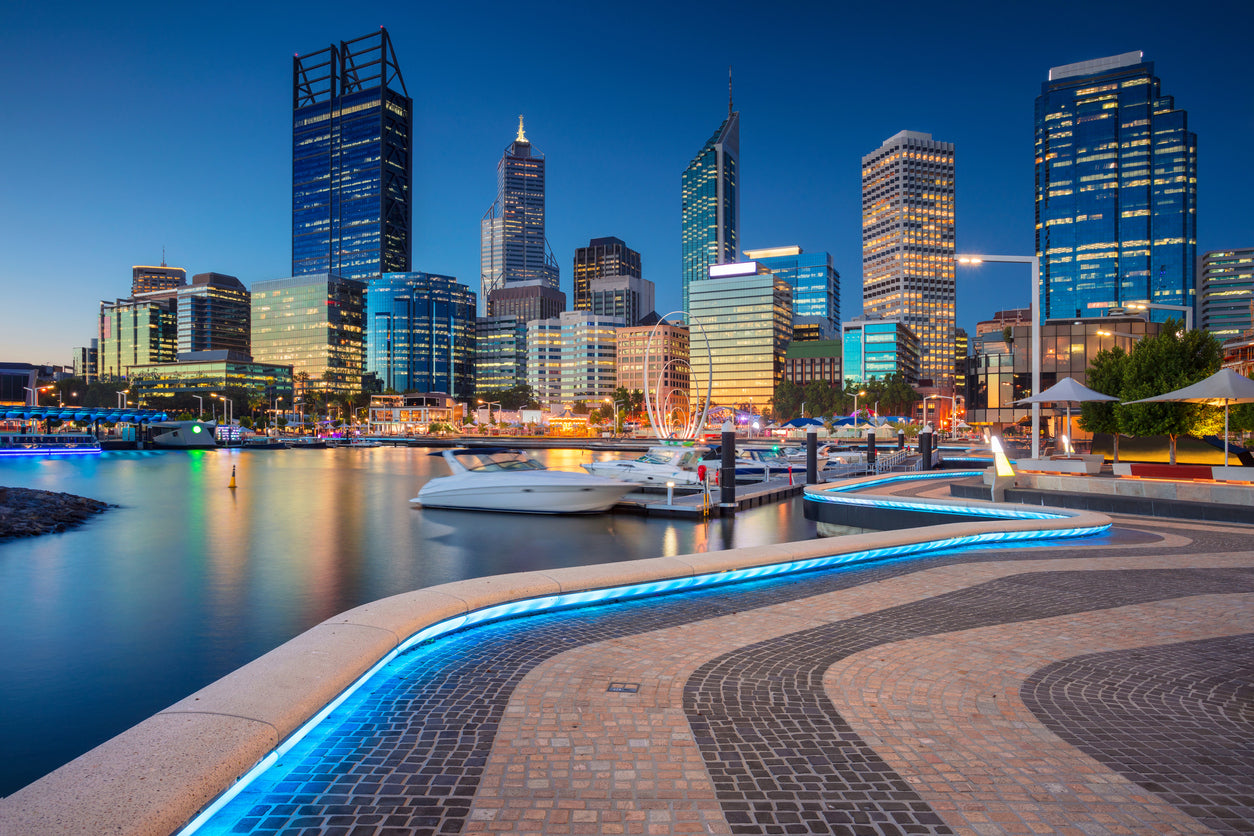 City Night View Photograph Print 100% Australian Made