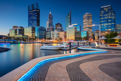 City Night View Photograph Print 100% Australian Made
