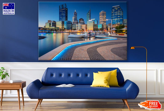 City Night View Photograph Print 100% Australian Made