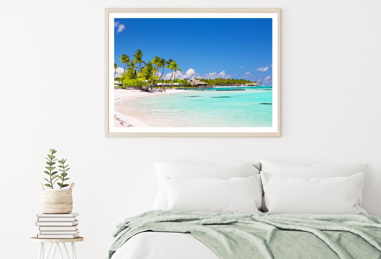 Forest Near Sea Scenic Photograph Home Decor Premium Quality Poster Print Choose Your Sizes
