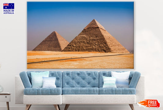 Pyramids Scenery Photograph Print 100% Australian Made