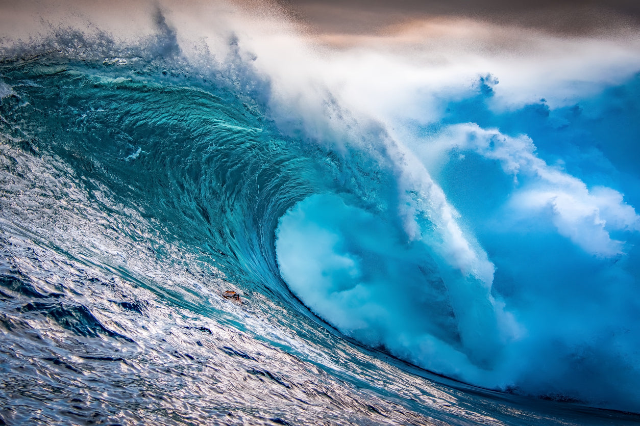 Sea Waves Crashing Photograph Print 100% Australian Made