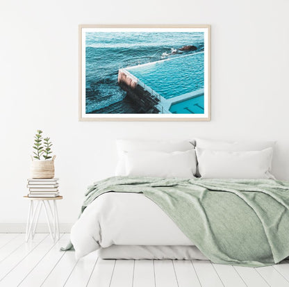 Infinity Pool Near Sea Photograph Home Decor Premium Quality Poster Print Choose Your Sizes
