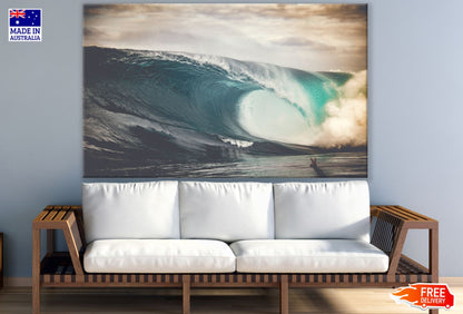 Sea Wave Crashing Photograph Print 100% Australian Made
