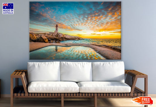 Sea Sunset Scenery Photograph Print 100% Australian Made