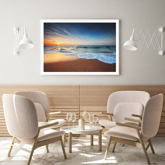 Stunning Sea Scenery Photograph Home Decor Premium Quality Poster Print Choose Your Sizes