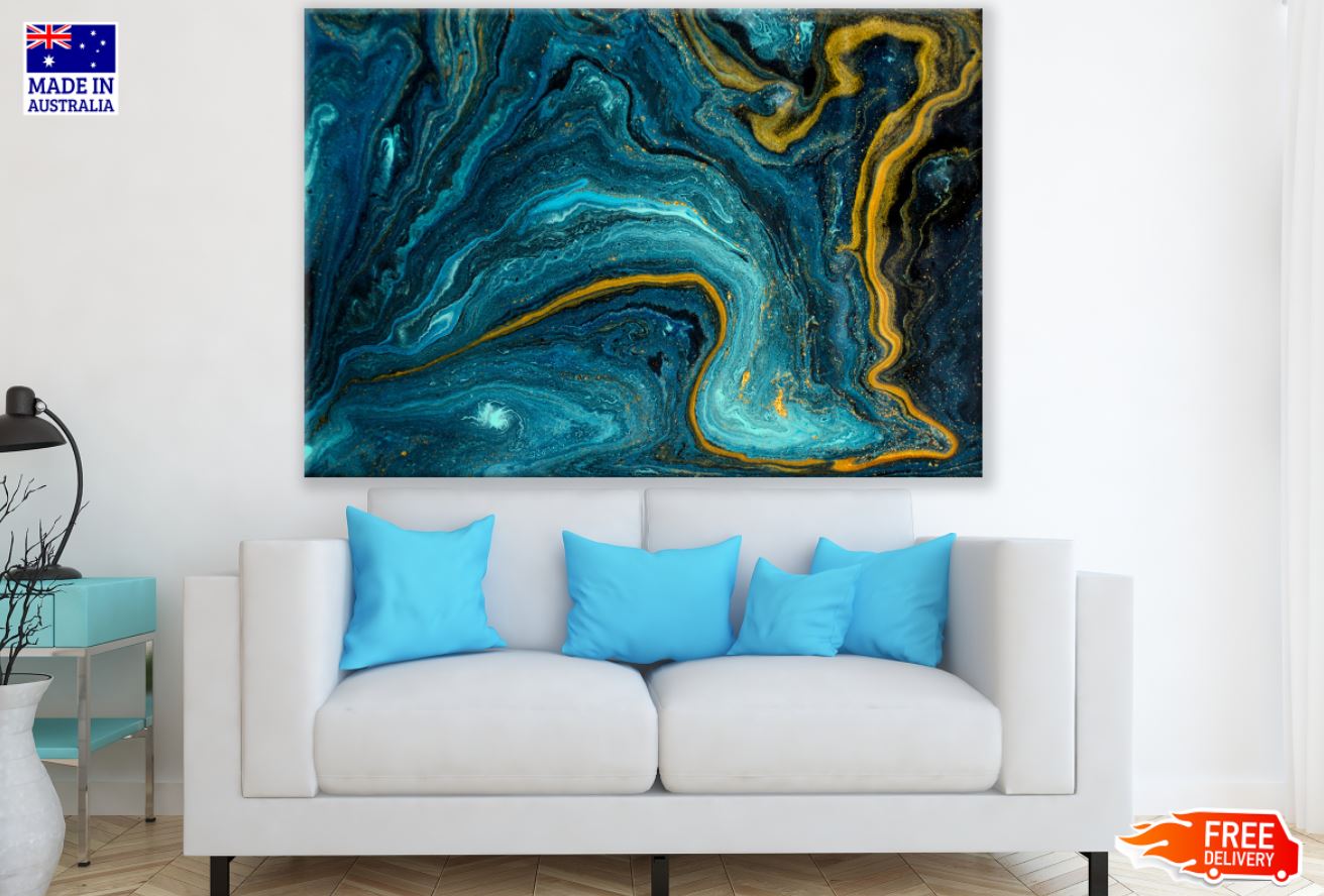 Colorful Abstract Design Print 100% Australian Made