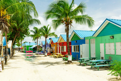 Colorful Beach Houses Photograph Print 100% Australian Made