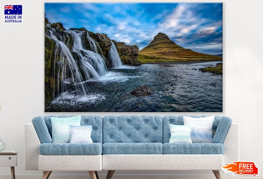 Stunning Waterfall Scenery Photograph Print 100% Australian Made
