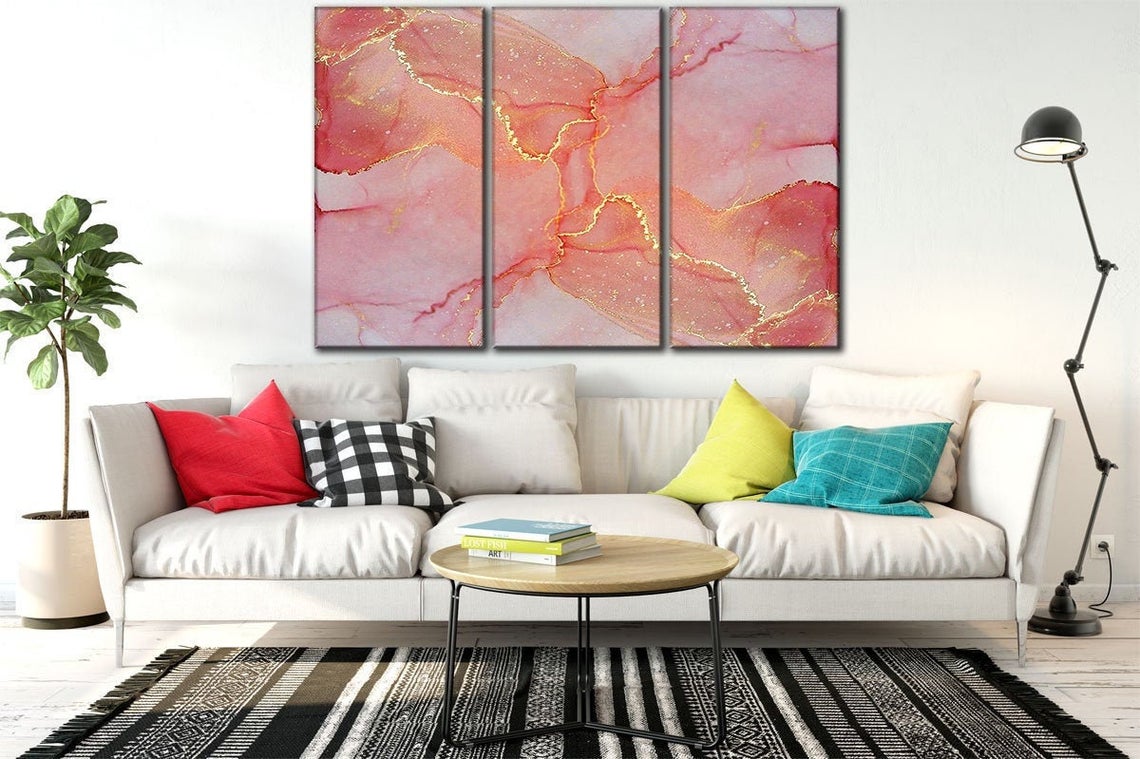 Abstract High Quality print 100% Australian made wall Canvas ready to hang