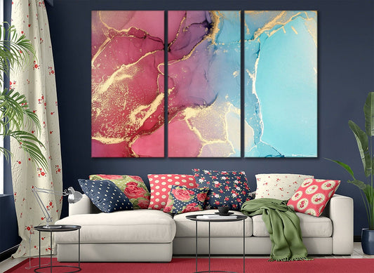 Abstract High Quality print 100% Australian made wall Canvas ready to hang