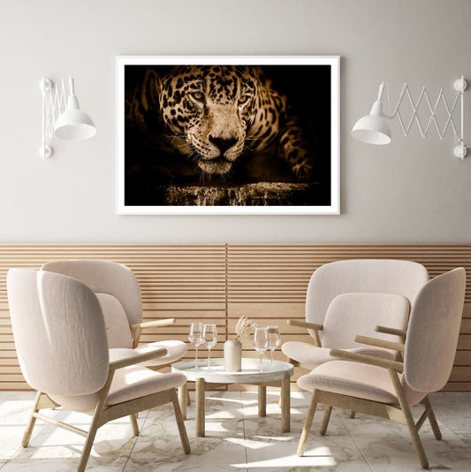 Leopard Portrait Closeup View Home Decor Premium Quality Poster Print Choose Your Sizes