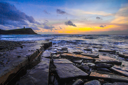 Sea Sunset Scenery Photograph Print 100% Australian Made