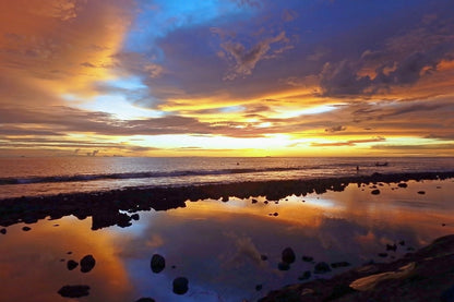Sea Sunset Scenery Photograph Print 100% Australian Made