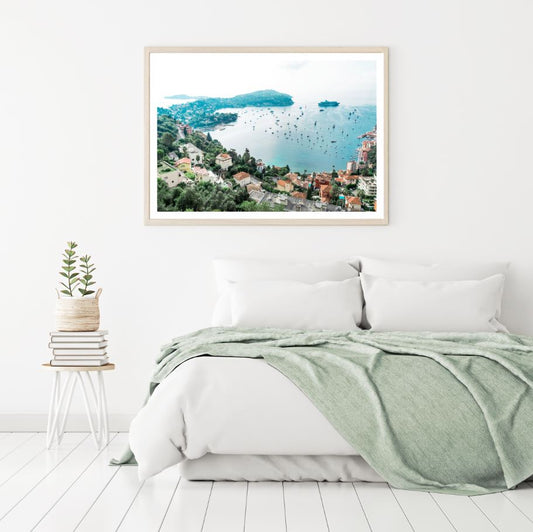 Buildings Near Sea Photograph Home Decor Premium Quality Poster Print Choose Your Sizes