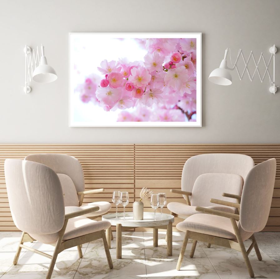 Blossom Flowers Closeup Photograph Home Decor Premium Quality Poster Print Choose Your Sizes