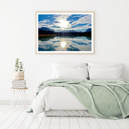 Lake & Forest Scenery Photograph Home Decor Premium Quality Poster Print Choose Your Sizes