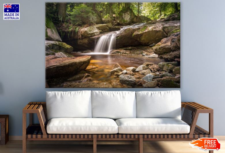 Waterfall Scenery Photograph Print 100% Australian Made