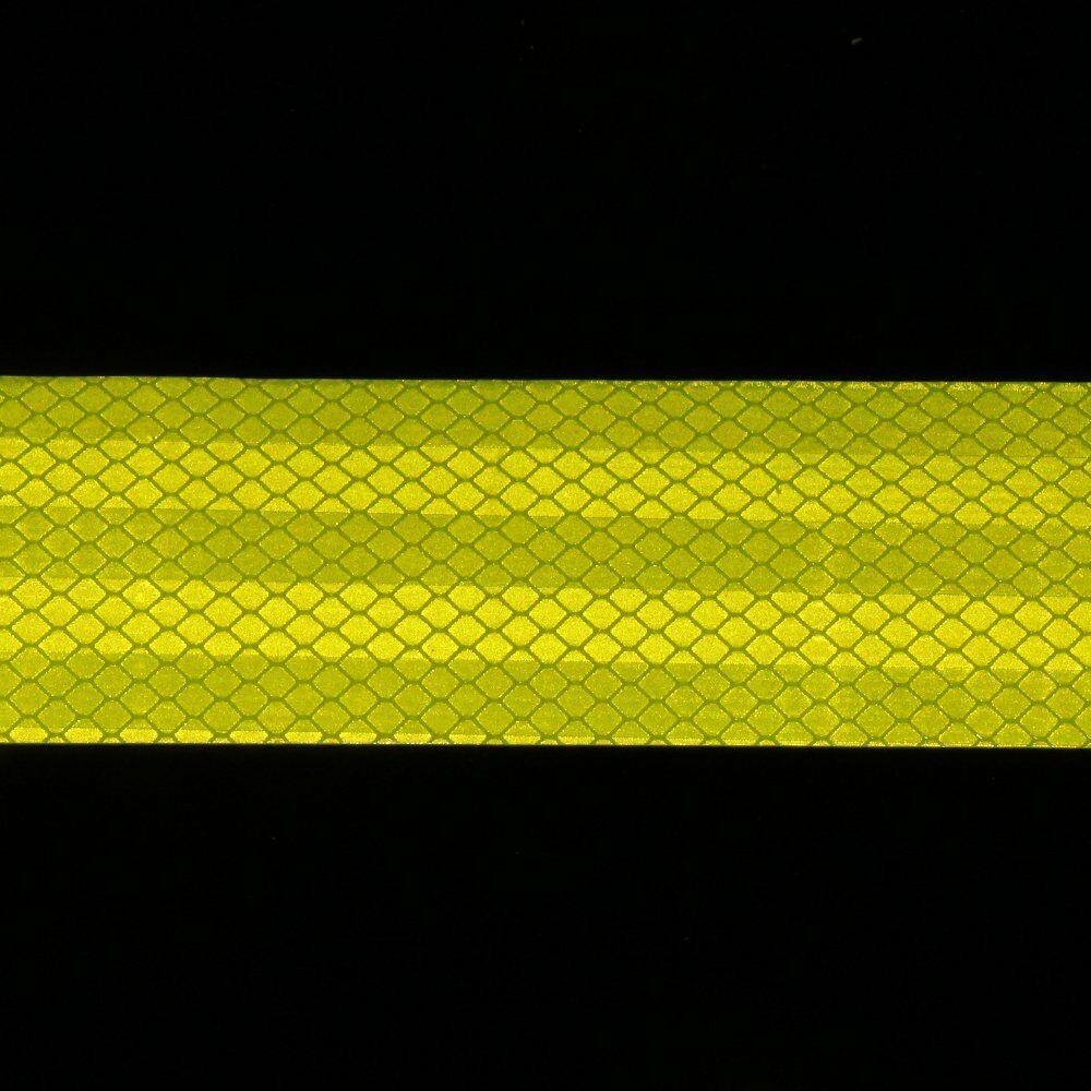 Fluro Diamond Grade Hi-Vis Yellow Class 1W Reflective Tape 50mmx45.7M Full Roll