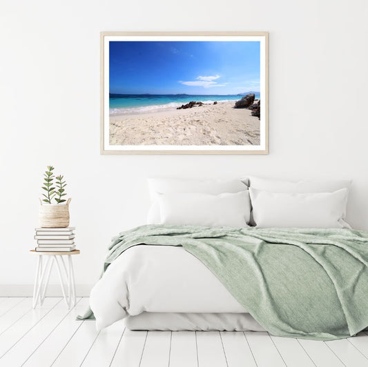 Sea Scenery View Photograph Home Decor Premium Quality Poster Print Choose Your Sizes