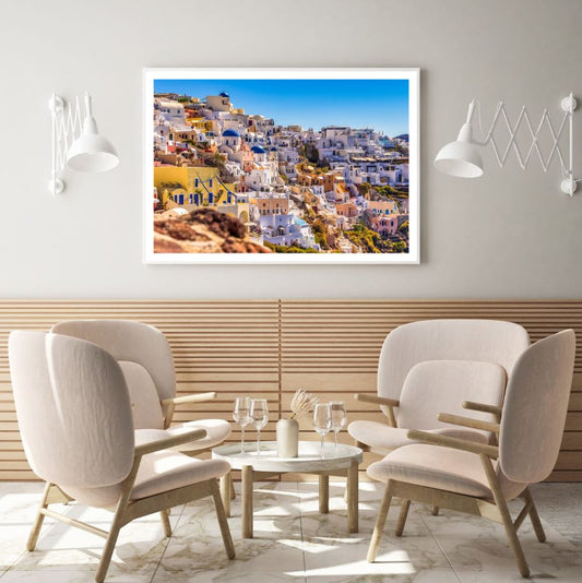 City Buildings Scenery Photograph Home Decor Premium Quality Poster Print Choose Your Sizes